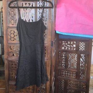 Kimchi Blue keyhole back flare mini dress with zip